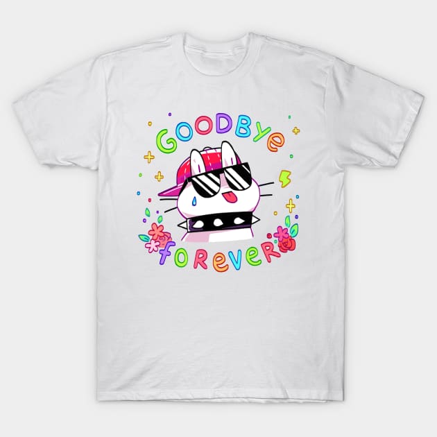 Goodbye Forever T-Shirt by giraffalope